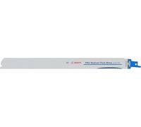 Bosch 5X PRO Medium-Thick Metal S1237BEF Precise Reciprocating Saw Blade (for Metal Pipes and Profiles, Non-Ferrous Metals, Length 300 mm, Professional Accessory Reciprocating Saw)