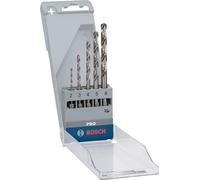 Bosch 5x PRO Metal HSS-G Hex Twist Drill Bit Set | for Non-ferrous metals, Steel, Ø 2,00, 3,00, 4,00, 5,00, 6,00 mm, Professional Accessory Drill Drivers