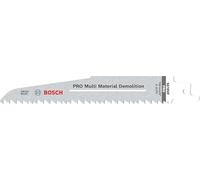 Bosch 5x PRO Multi Material S610VF Demolition Reciprocating Saw Blade (for Wood with nails, Construction wood, Length 150 mm, Professional Accessory Reciprocating Saw)