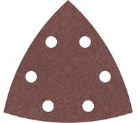 Bosch 5x PRO Paint on Wood and Hardwood F460 Sanding Sheet for Multitools (for Paint on wood, Hardwood, Ø 93x93 mm, Grit 60, Professional Accessory Multitool, Delta Sander)