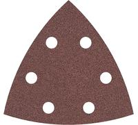 Bosch Professional 5pc. Sanding Sheet F460 Best for Wood and Paint (Grit G80, 93 x 93 mm, Accessory Delta Sander)