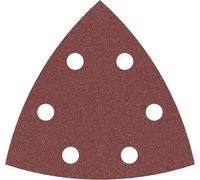 Bosch Professional 5pc. Sanding Sheet F460 Best for Wood and Paint (Grit G120, 93 x 93 mm, Accessory Delta Sander)