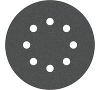 Bosch 5x PRO Plastic and Hard Stone F355 Sanding Disc (for Concrete, Hard stone, Ø mm, Grit 240, Professional Accessory Random Orbital Sander)