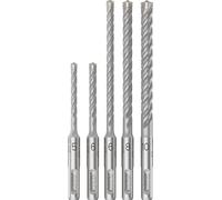Bosch SDS Plus Drill Bit Set 5pc [2608833910] PRO 5X – for Concrete, Lime & Sand Bricks Ø5–10 mm