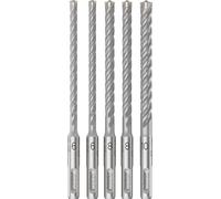 Bosch 5x PRO SDS plus-5X Hammer Drill Bit Set (for Concrete, Lime and sand bricks, Ø 6-10 mm, Professional Accessory Rotary Hammer Drill, Breakers)