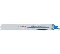 Bosch 5X PRO Thick Metal S1137HBF Precise Reciprocating Saw Blade (for Metal Pipes and Profiles, Non-Ferrous Metals, Length 225 mm, Professional Accessory Reciprocating Saw)