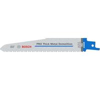 Bosch 5x PRO Thick Metal S930CF Demolition Reciprocating Saw Blade (for Metal pipes and profiles, Non-ferrous metals, Length 150 mm, Professional Accessory Reciprocating Saw)