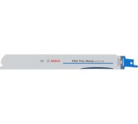 Bosch 5X PRO Thin Metal S1137EAF Precise Reciprocating Saw Blade (for Metal Pipes and Profiles, Non-Ferrous Metals, Length 225 mm, Professional Accessory Reciprocating Saw)