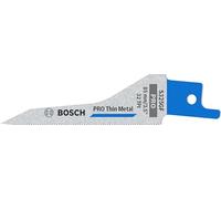 Bosch 5X PRO Thin Metal S325GF Reciprocating Saw Blade (for Steel Sheets, Non-Ferrous Metals, Length 85 mm, Professional Accessory Reciprocating Saw)