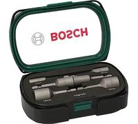 Bosch 6 pcs. Nutsetter Set (Spanner Size: 6-13 mm, 1/4-inch Hexagonal Shank, Accessory Drill Driver, Screwdriver)