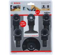 Bosch 6 Piece Cutting Starlock Oscillating Multi Tool Wood and Metal Blade Set