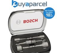 Bosch Professional 2608551079 6-Piece nutsetter Set 50 mm 6, 7, 8, 10, 12, 13 mm, Grey, BPSTL17627-2608551079