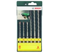 Genuine BOSCH 6 Piece SDS + S2 Drill Bit Set 2607019448 3165140415668 ZTA