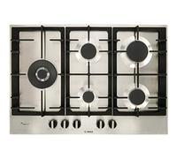 Bosch Serie 6 PCS7A5B90 hob Stainless steel Built-in 75 cm Gas 5 zone(s)