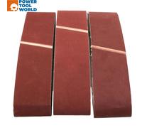 Bosch 60/80/100 Grit Sanding Belt Set 75 x 533mm x3 Pcs 2608606078