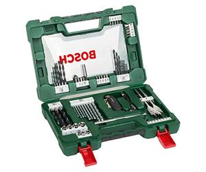 Bosch 68 pcs. Titanium Drill and Screwdriver Bit Set V-Line (for Wood, Masonry and Metal, Accessories Drills and Screwdrivers)