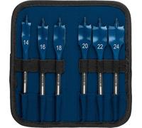 Bosch 6x EXPERT Self Cut Speed Spade Drill Bit Set (for Softwood, Particleboard, Ø 14-24 mm, Professional Accessory Rotary Drill/Drivers)