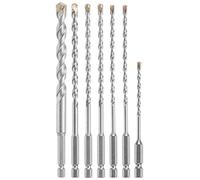 Bosch 7 pc. Hex Shank Hammer Drill Masonry Bit Set LBHXS7U