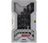 Bosch 7 x PRO Wood Twist Drill Bit Set (for Softwood, Hardwood, Diameter 3.0, 4.0, 5.0, 6.0, 7.0, 8.0, 10.0 mm, Professional Accessories Drill/Screwd