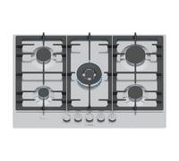 Bosch PCQ7A5I90 75cm Gas Hob - Stainless Steel, Stainless Steel