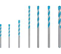 Bosch 7x EXPERT CYL-9 MultiConstruction Drill Bit Set (for Concrete, Soft tiles