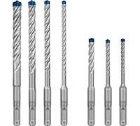 Bosch 7x EXPERT SDS plus-7X Hammer Drill Bit Set (for Soft stone, Hard stone, Ø 5-12 mm, Professional Accessory Rotary Hammer Drill)