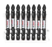 Bosch 8 Piece Impact Control Double Ended PH2 / PZ2 Screwdriver Bit Set