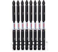 Bosch Professional 8pcs. Double Screwdriver Bit Set (Impact Control, PH/PZ Bits, Length 110mm, Pick and Click, Accessory Impact Drill)