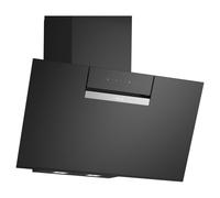 Bosch Series 4 DWK87FN60B Wifi Connected 79cm Chimney Cooker Hood for Ducted/Recirculating Ventilation - Black, Black