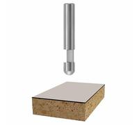 BOSCH 85285B100 - 100-Piece 1/4 in. x 1/4 in. Solid Carbide 1-Flute Flush Trim Bits