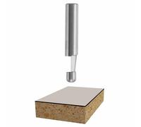 BOSCH 85286B100 - 100-Piece 7° x 1/4 in. Solid Carbide 1-Flute Bevel Trim Bits