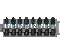 Bosch 8X PRO Impact Screwdriver Bit Set | Length 25, 25, 25, 25, 25 mm, Professional Accessory Screwdriver, Drill Drivers