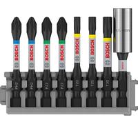 Bosch 8X PRO Impact Screwdriver Bit Set w/Bitholder