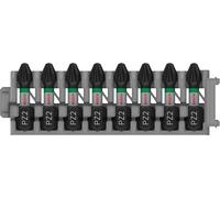 Bosch 2608522325 8-PC 25mm PZ2 Impact Insert Bit Set- you get 5