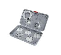 Bosch 8X PRO Template Guide Set, Imperial, for Routers (140 x 58 mm,)