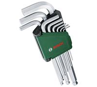 Bosch 9 Piece Hexagon Allen Key Set