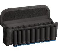 Bosch 9X PRO Impact Socket Set (56 x 28.4 mm, Professional Accessories Drill and Screwdriver)