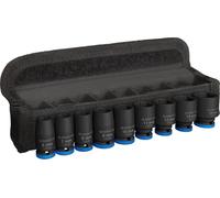 Bosch 9x PRO Impact Socket Set | Length 25 mm, Professional Accessory Drills and Drivers