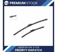 Bosch A556S Front Wiper Blade Set 3397007556 600mm & 400mm Pair