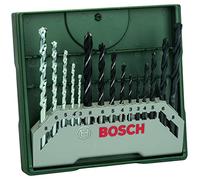 Bosch 2607019675 15 Piece Mixed Mini X-Line Drill Set