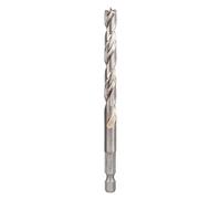 Bosch Accessories 2608595523 Hex Shank Wood Drill Bit, 8mm x 75mm x 117mm, Silver