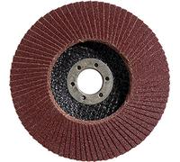 Bosch Accessories 2608601276 Straight K80 Flap Disc for Metal, 0 V, Black/Red, 125 mm