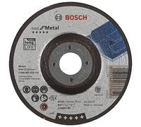 Bosch Accessories 2608603533 Grinding Disc for Metal Cranked, Black, 125 x 7 mm
