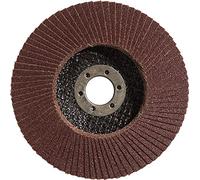 Bosch Accessories 2608603655 K120 Angulated Flap Disc for Metal, 0 V, Black/Red, 115 mm