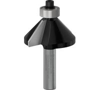Bosch Accessories 2608628352 Chamfer/Laminate Trim Bit, Black/Silver, 35 x 15 x 8 mm