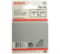 Bosch Accessories 2609200237 Fine Wire Staple, Silver, 12 x 13 mm, Set of 1000 Piece