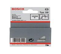 Bosch Accessories 2609200241 Fine Wire Staple, Silver, 10 x 10.6 mm, Set of 1000 Piece