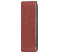 Bosch Accessories 2609256190 Sanding Belts for Belt Sanders 60 x 400 mm Grit Size 100 Pack of 3 Sheets Red
