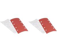 Bosch Accessories 2609256A85 Sanding Sheet Set for Orbital Sanders (10-Piece), 93 x 185 mm (Pack of 2)