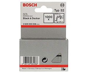 Bosch Accessories Bosch Professional 2609200208 1000 Staples 14/12.3 mm Type 52